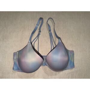 Pink Victoria secret wear any where razor back front clip padded & wired bra